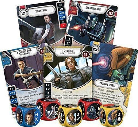 Star Wars Destiny TCG: Spirit of Rebellion Booster Box - 36 Packs, Dice Included