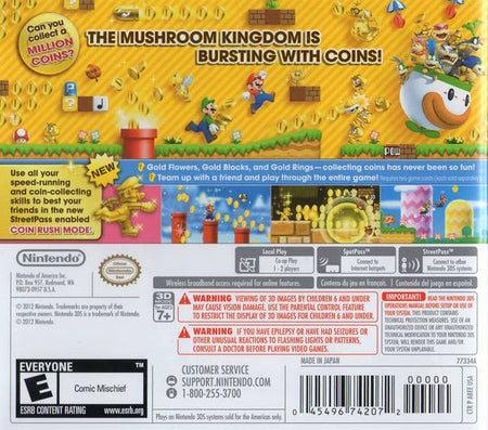 New Super Mario Bros. 2 [Nintendo 3DS]
