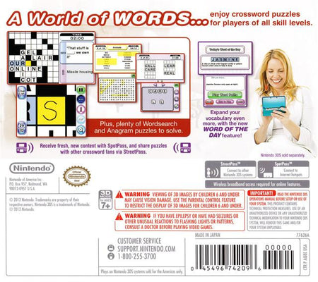 Crosswords Plus [Nintendo 3DS]
