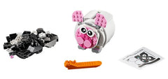 LEGO Mini Piggy Bank Limited Edition 3-in-1 248 Piece Building Kit [LEGO, #40251]