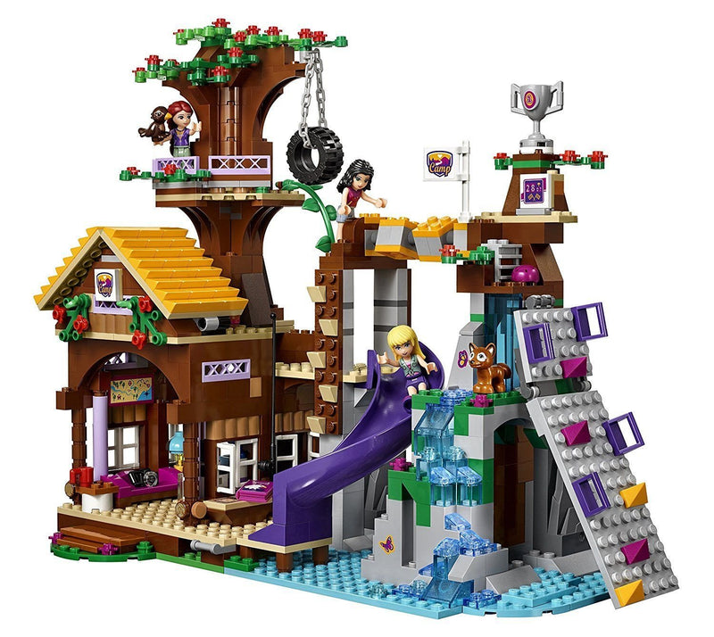 LEGO Friends Adventure Camp Tree House 726 Piece Building Kit [LEGO, #41122]