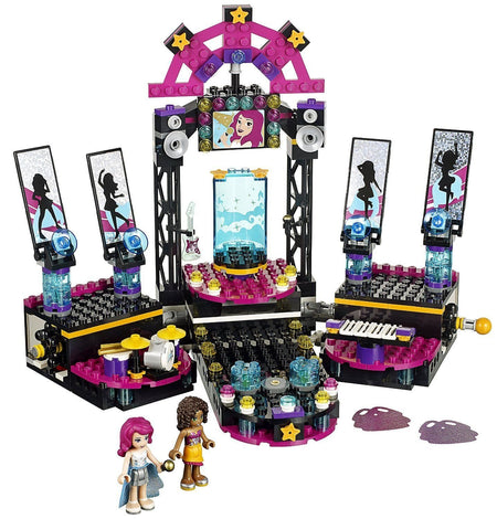 LEGO Friends Pop Star Show Stage 446 Piece Building Kit [LEGO, #41105]