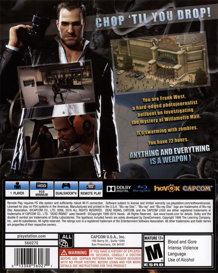 Dead Rising HD [PlayStation 4]