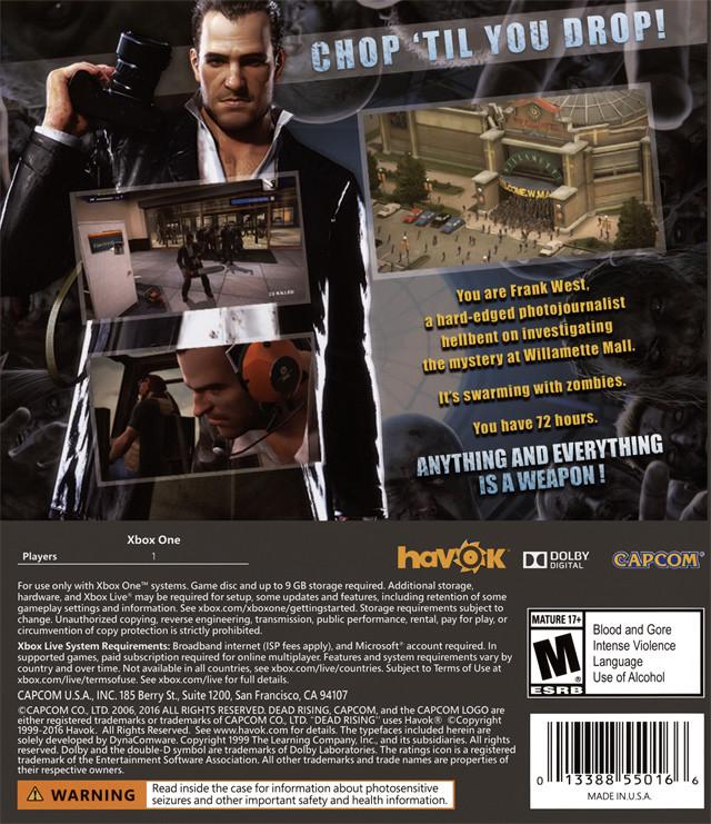 Dead Rising HD [Xbox One]