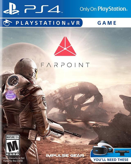 PlayStation VR Aim Controller Bundle - Accessory + Farpoint Video Game - PSVR [PlayStation 4]