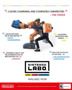 Nintendo Labo Toy-Con 02: Robot Kit [Nintendo Switch]