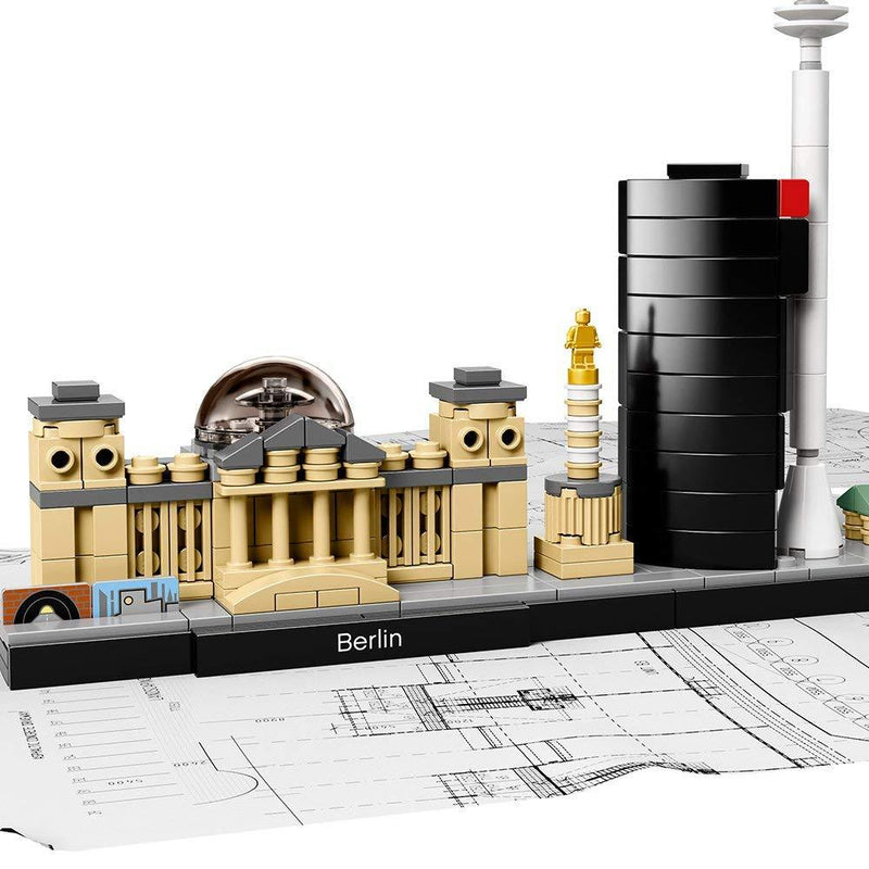 LEGO Architecture Berlin Skyline 289 Piece Building Kit [LEGO, #21027]