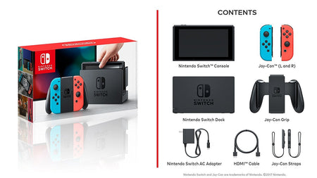 Nintendo Switch Console - Neon Blue and Red Joy-Con [Nintendo Switch System]