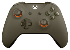 Xbox One Wireless Controller - Green-Orange Camo [Xbox One Accessory]