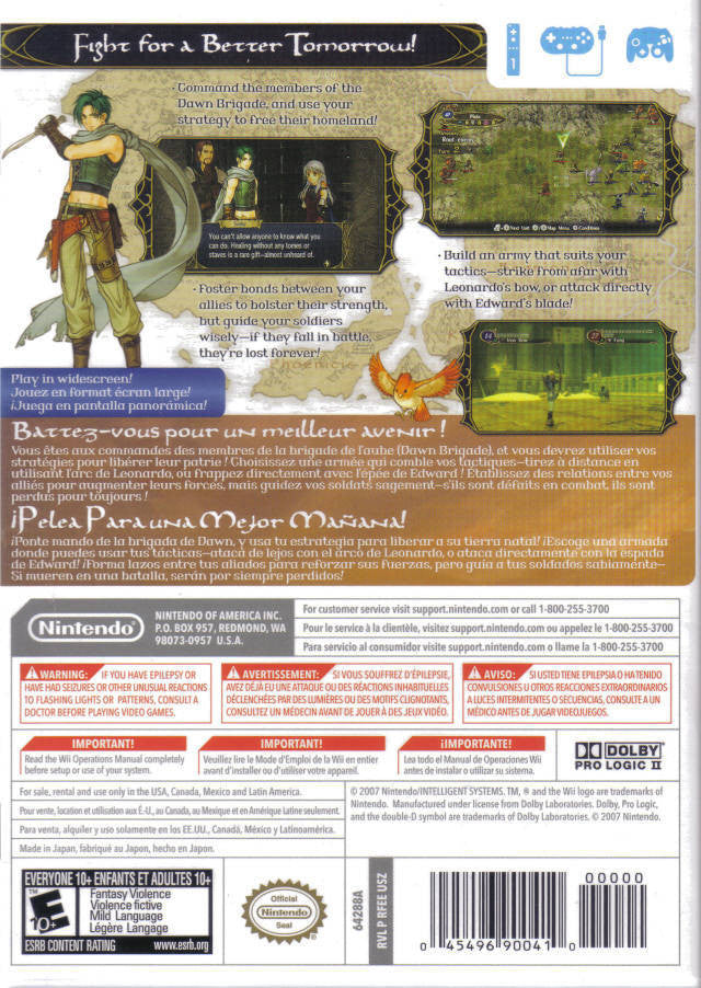 Fire Emblem: Radiant Dawn [Nintendo Wii]