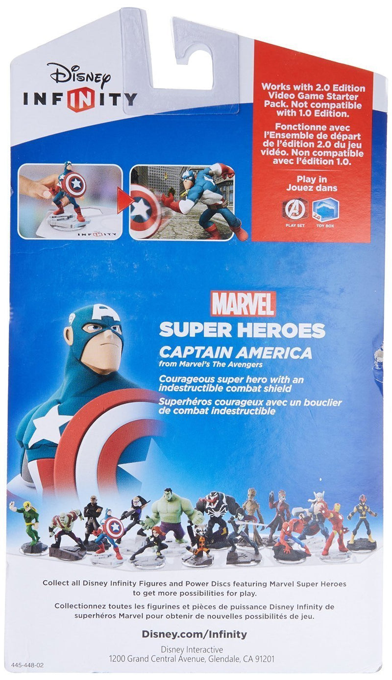 Disney Infinity 2.0 Marvel Super Heroes Captain America [Cross-Platform Accessory]