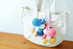 Light Blue Yarn Yoshi Amiibo - Yoshi's Woolly World Series [Nintendo Accessory]