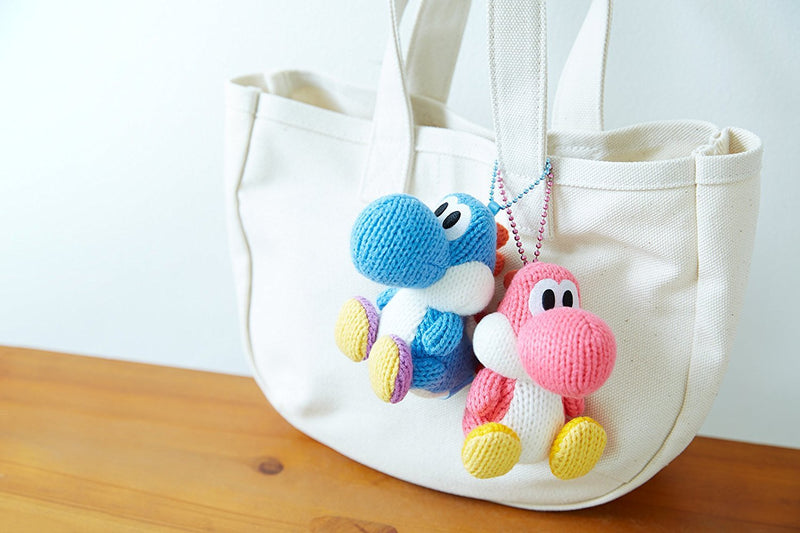 Light Blue Yarn Yoshi Amiibo - Yoshi's Woolly World Series [Nintendo Accessory]
