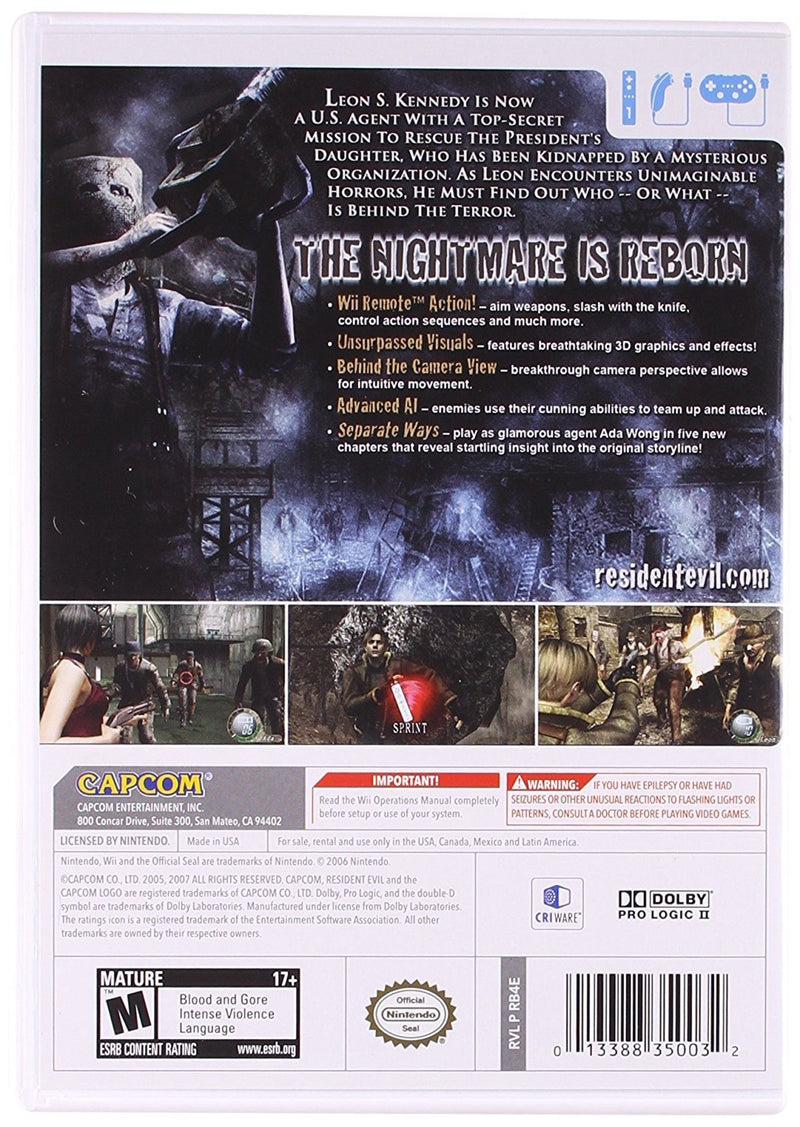 Resident Evil 4: Wii Edition [Nintendo Wii]