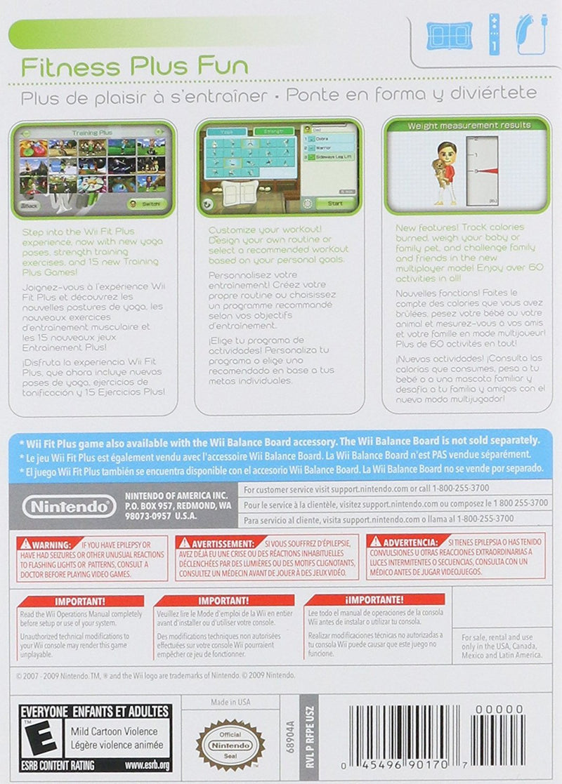 Wii Fit Plus [Nintendo Wii]
