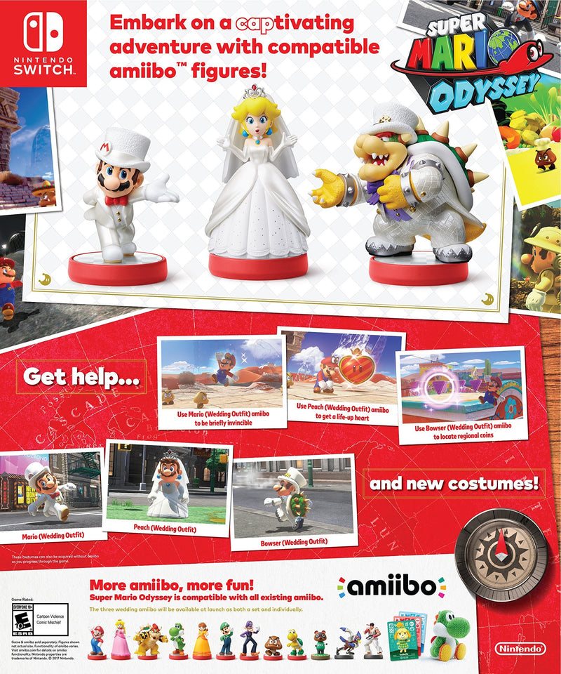 Wedding Outfit Peach Amiibo - Super Mario Odyssey Series [Nintendo Accessory]