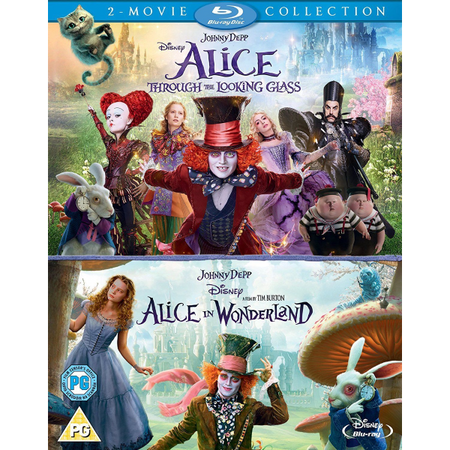 Disney's Alice In Wonderland & Alice Through The Looking Glass [Blu-Ray Box Set]