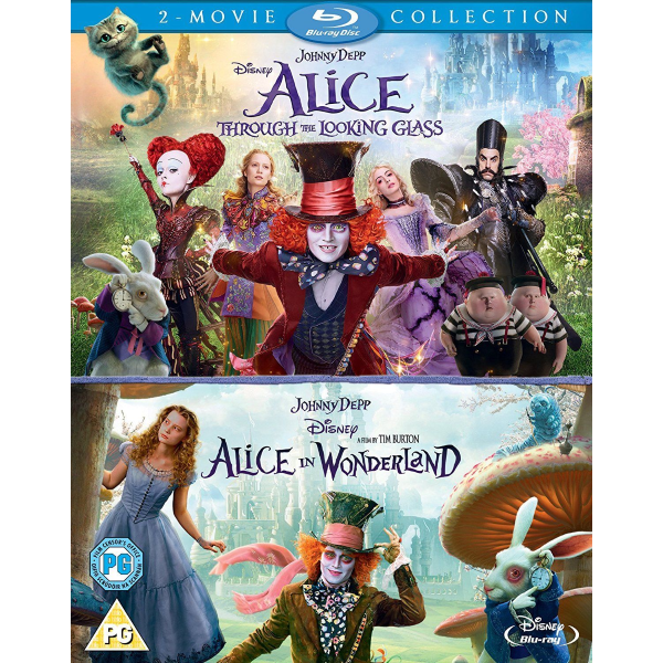 Disney's Alice In Wonderland & Alice Through The Looking Glass [Blu-Ray Box Set]