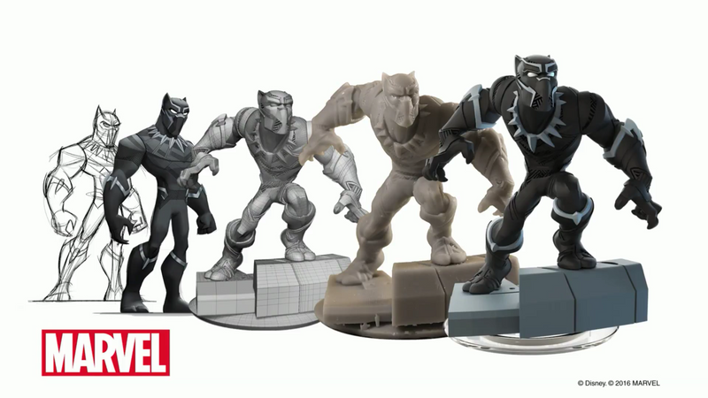Disney Infinity 3.0 Marvel Black Panther Figure [Cross-Platform Accessory]