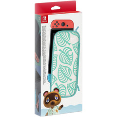 Animal Crossing: New Horizons Aloha Edition - Carrying Case & Screen Protector [Nintendo Switch Accessory]