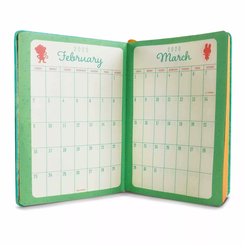Animal Crossing: New Horizons Journal with Calendar [Collectible]
