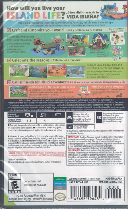 Animal Crossing: New Horizons [Nintendo Switch]