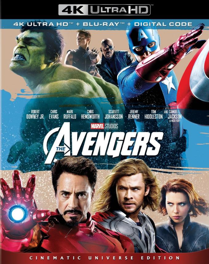 Marvel's Avengers: 4-Movie Collection - 4K Limited Edition SteelBook [Blu-ray Box Set+ 4K UHD + Digital]