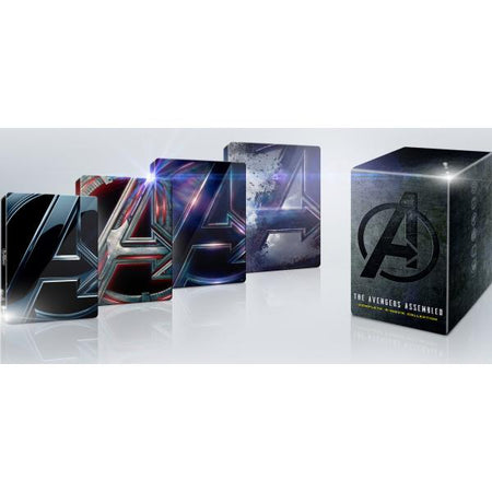 Marvel's Avengers: 4-Movie Collection - 4K Limited Edition SteelBook [Blu-ray Box Set+ 4K UHD + Digital]