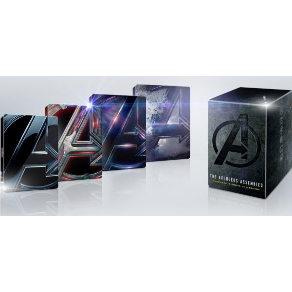 Marvel's Avengers: 4-Movie Collection - 4K Limited Edition SteelBook [Blu-ray Box Set+ 4K UHD + Digital]