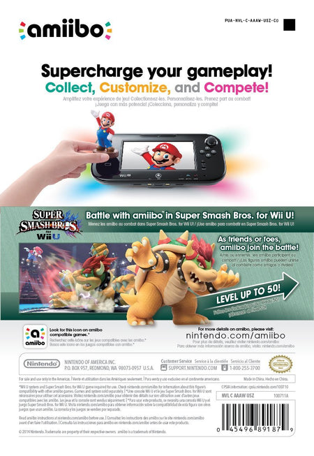Bowser Amiibo - Super Smash Bros. Series [Nintendo Accessory]