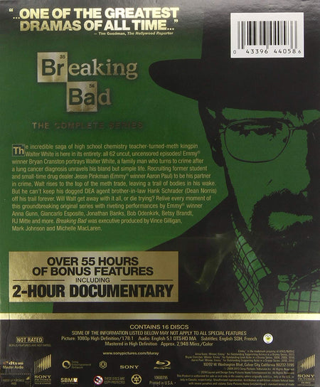 Breaking Bad: The Complete Series - Seasons 1-6 [Blu-Ray Box Set]
