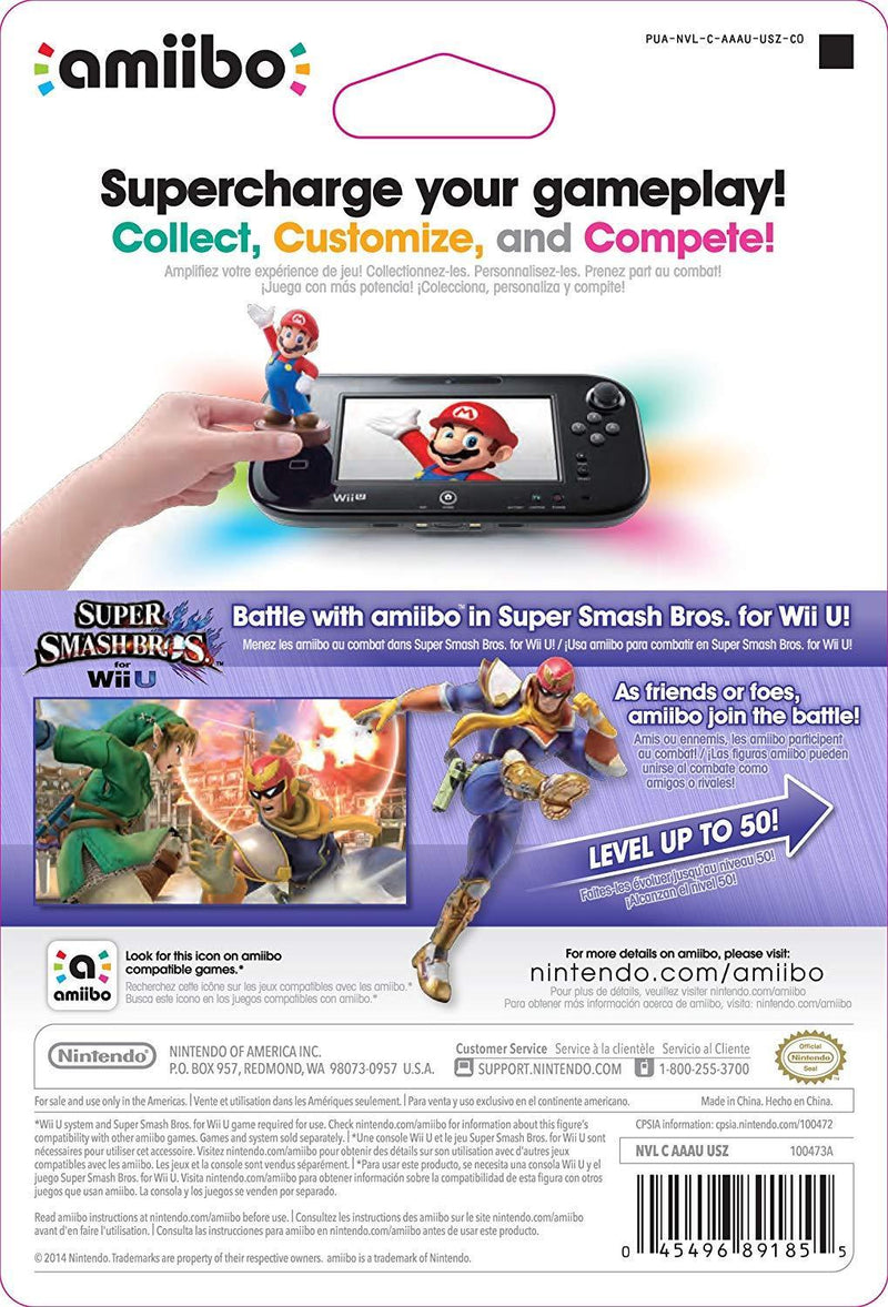 Captain Falcon Amiibo - Super Smash Bros. Series [Nintendo Accessory]