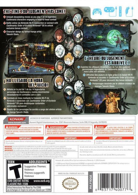 Castlevania Judgment [Nintendo Wii]