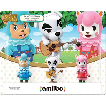 Animal Crossing Series - Cyrus + K.K. Slider + Reese Amiibo 3-Pack