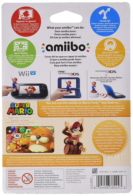 Diddy Kong Amiibo - Super Mario Series Series [Nintendo Accessory]