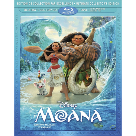 Disney's Moana [3D Blu-Ray]