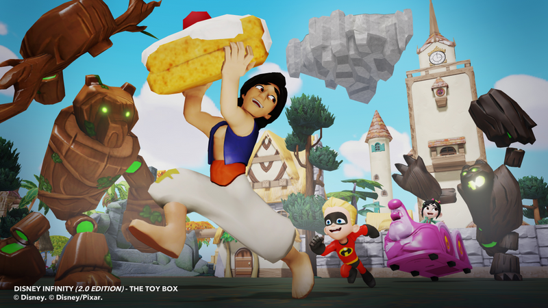 Disney Infinity 2.0: Disney Originals Aladdin Toy Box Pack [Cross-Platform Accessory]
