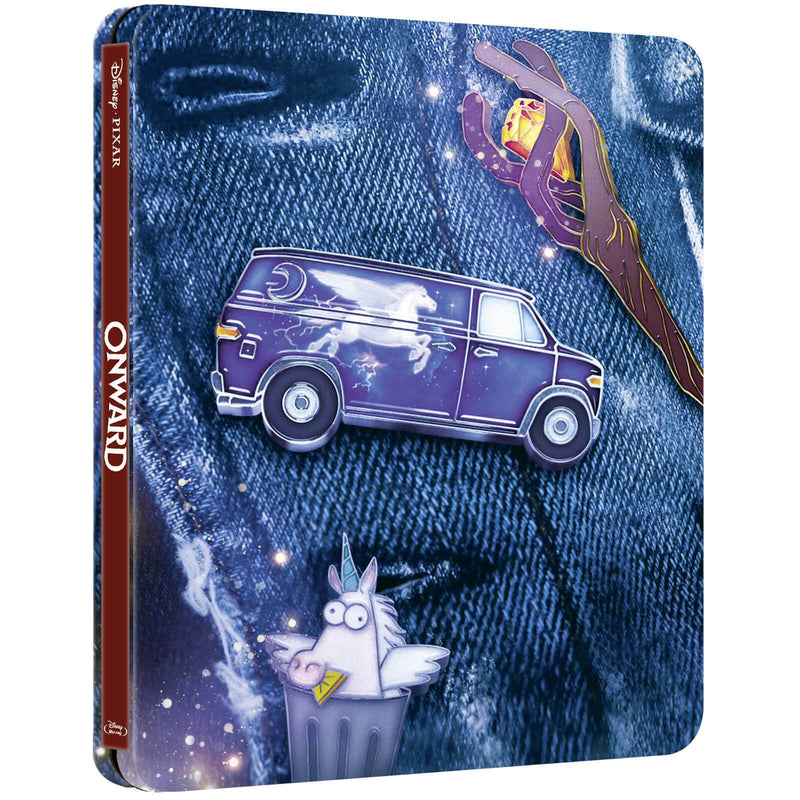 Disney Pixar's Onward - 4K Limited Edition Collectible SteelBook - Best Buy Exclusive [Blu-ray + 4K UHD + Digital HD]