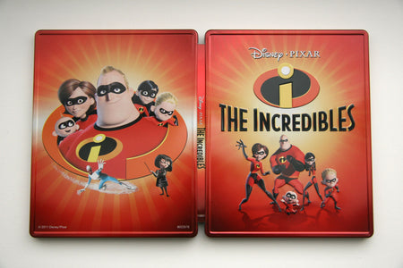 Disney Pixar's The Incredibles - Limited Edition SteelBook [Blu-ray + DVD + Digital]