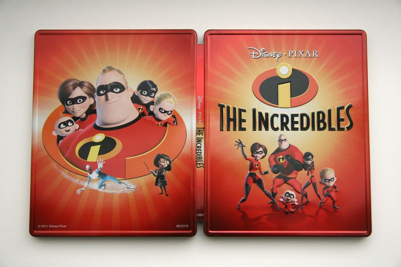 Disney Pixar's The Incredibles - Limited Edition SteelBook [Blu-ray + DVD + Digital]