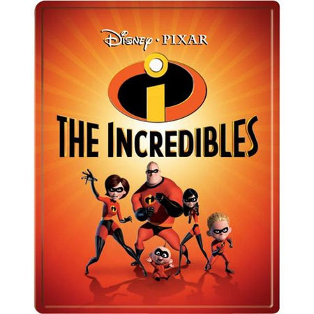 Disney Pixar's The Incredibles - Limited Edition SteelBook [Blu-ray + DVD + Digital]