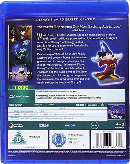 Disney's Fantasia [Blu-Ray]
