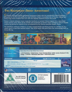 Disney's Mulan + Mulan II [Blu-Ray 2-Movie Collection]