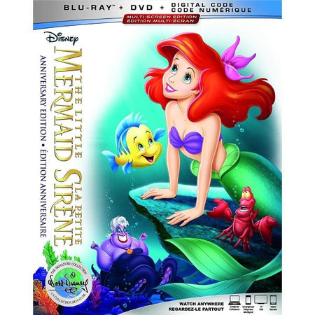 Disney's The Little Mermaid - The Walt Disney Signature Collection [Blu-Ray + DVD + Digital]