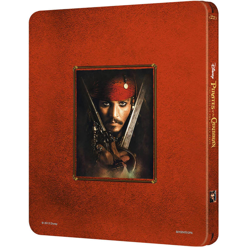 Disney's Pirates of the Caribbean: The Curse of the Black Pearl - Limited Edition SteelBook [Blu-ray]