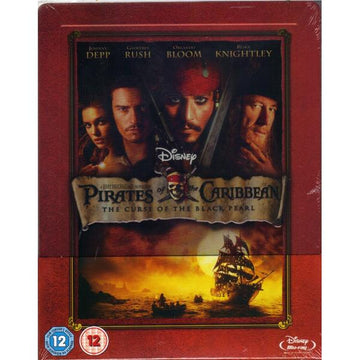Disney's Pirates of the Caribbean: The Curse of the Black Pearl - Limited Edition SteelBook [Blu-ray]