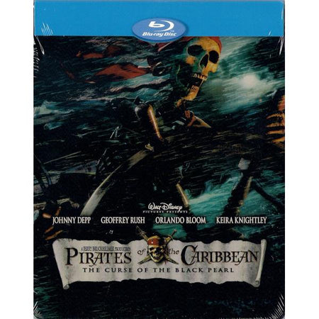 Disney's Pirates of the Caribbean: The Curse of the Black Pearl - Limited Edition SteelBook [Blu-ray]