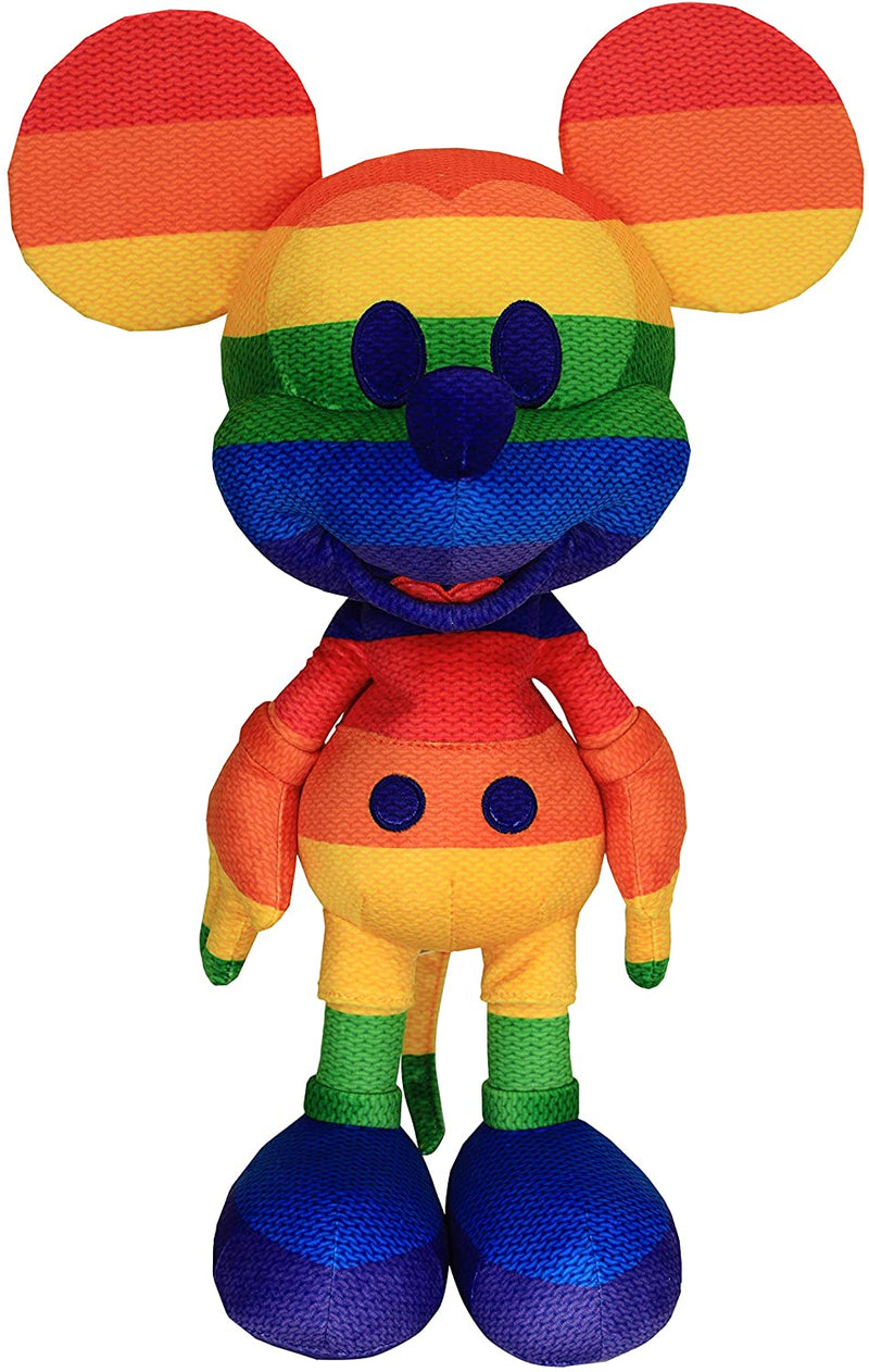 Disney Year of The Mouse Collector Plush - Rainbow Mickey Mouse [Toy, Ages 3+]