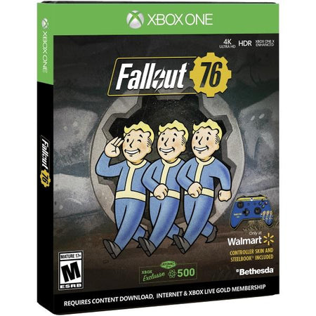 Fallout 76 - Steelbook Edition w/ Bonus Controller Skin [Xbox One]