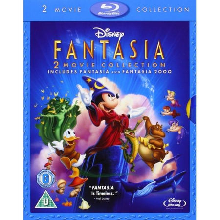 Disney's Fantasia & Fantasia 2000 [Blu-Ray 2-Movie Collection]